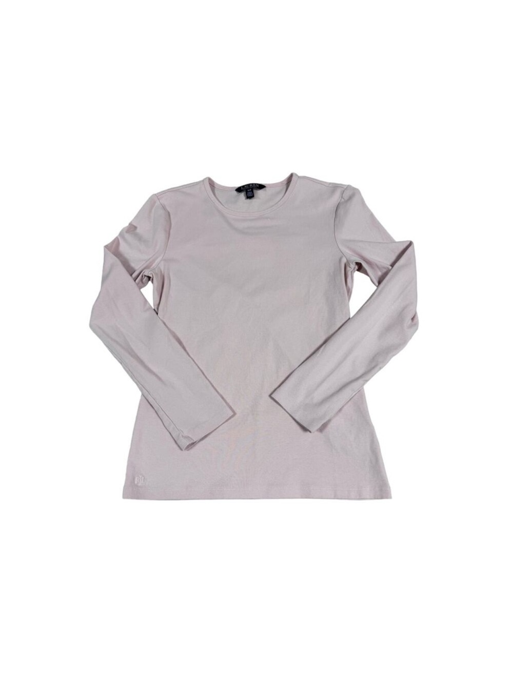 Ralph Lauren Long Sleeve Crewneck Top - Pale Pink
